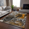 Piper Looms Mayfield Watercolors AMF503 Brown Machine Washable Area Rug Lifestyle Image Feature