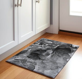 Piper Looms Mayfield Watercolors AMF503 Gray Machine Washable Area Rug Scatter Lifestyle Image Feature