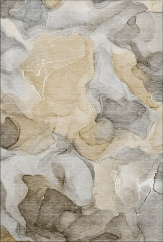 Piper Looms Mayfield Watercolors AMF504 Brown Machine Washable Area Rug main image
