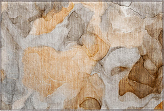 Piper Looms Mayfield Watercolors AMF504 Orange Machine Washable Area Rug Scatter Main Image