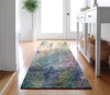 Piper Looms Mayfield Watercolors AMF505 Blue Machine Washable Area Rug Runner Lifestyle Image Feature