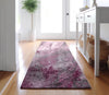 Piper Looms Mayfield Watercolors AMF505 Pink Machine Washable Area Rug Runner Lifestyle Image Feature