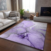 Piper Looms Mayfield Watercolors AMF506 Purple Machine Washable Area Rug Lifestyle Image Feature