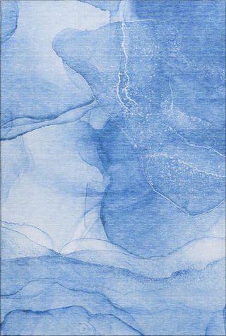 Piper Looms Mayfield Watercolors AMF507 Blue Machine Washable Area Rug main image