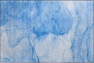 Piper Looms Mayfield Watercolors AMF507 Blue Machine Washable Area Rug Scatter Main Image