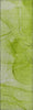 Piper Looms Mayfield Watercolors AMF507 Green Machine Washable Area Rug Runner Main Image
