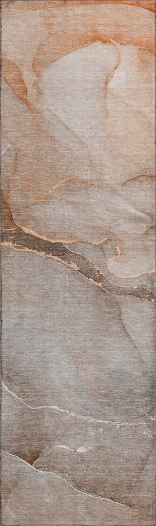 Piper Looms Mayfield Watercolors AMF508 Taupe Machine Washable Area Rug Runner Main Image