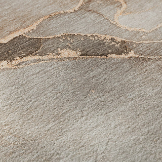 Piper Looms Mayfield Watercolors AMF508 Taupe Machine Washable Area Rug Swatch Image