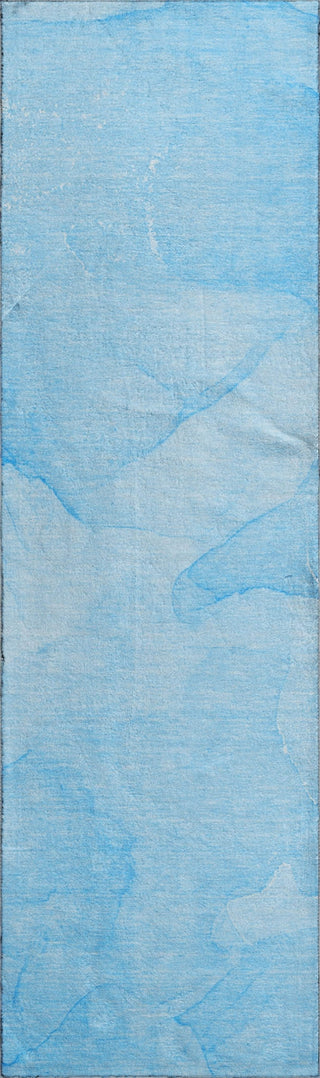 Piper Looms Mayfield Watercolors AMF509 Blue Machine Washable Area Rug Runner Main Image
