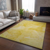 Piper Looms Mayfield Watercolors AMF509 Gold Machine Washable Area Rug Lifestyle Image Feature