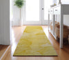 Piper Looms Mayfield Watercolors AMF509 Gold Machine Washable Area Rug Runner Lifestyle Image Feature