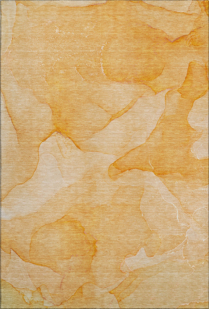 Piper Looms Mayfield Watercolors AMF509 Orange Machine Washable Area Rug main image