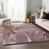 Piper Looms Mayfield Abstract AMF51 Taffy Machine Washable Area Rug Lifestyle Image Feature
