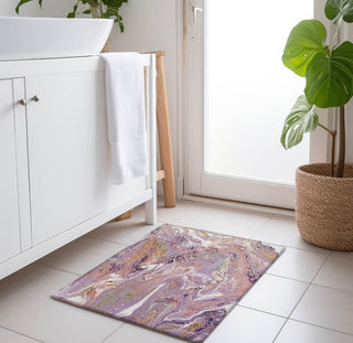 Piper Looms Mayfield Abstract AMF51 Taffy Machine Washable Area Rug Scatter Lifestyle Image Feature