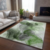 Piper Looms Mayfield Organic AMF513 Olive Machine Washable Area Rug Lifestyle Image Feature