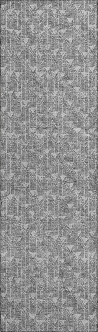 Piper Looms Mayfield Arrows AMF514 Gray Machine Washable Area Rug Runner Main Image