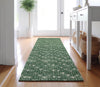 Piper Looms Mayfield Arrows AMF514 Green Machine Washable Area Rug Runner Lifestyle Image Feature