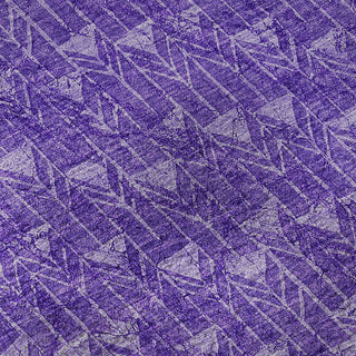 Piper Looms Mayfield Arrows AMF514 Purple Machine Washable Area Rug Swatch Image