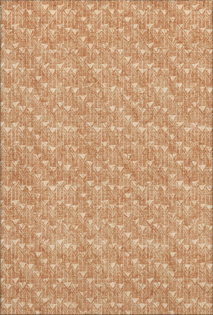 Piper Looms Mayfield Arrows AMF514 Salmon Machine Washable Area Rug main image