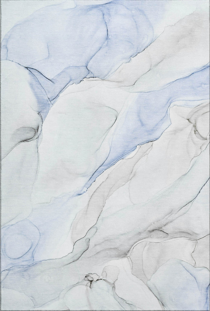 Piper Looms Mayfield Watercolors AMF515 Blue Machine Washable Area Rug main image