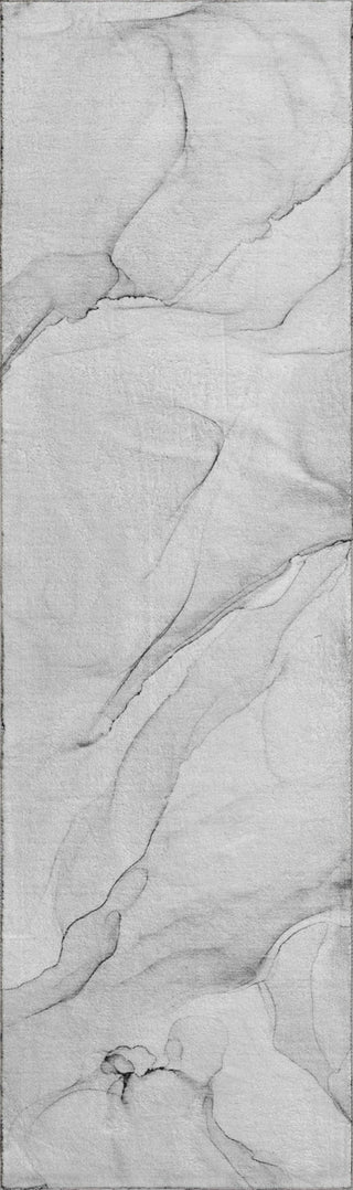 Piper Looms Mayfield Watercolors AMF515 Gray Machine Washable Area Rug Runner Main Image