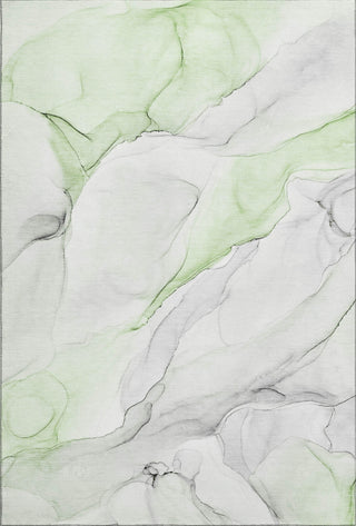 Piper Looms Mayfield Watercolors AMF515 Green Machine Washable Area Rug main image