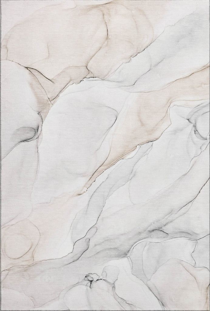 Piper Looms Mayfield Watercolors AMF515 Ivory Machine Washable Area Rug main image