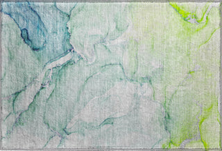 Piper Looms Mayfield Watercolors AMF516 Green Machine Washable Area Rug Scatter Main Image