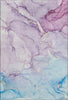Piper Looms Mayfield Watercolors AMF516 Purple Machine Washable Area Rug main image