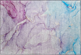 Piper Looms Mayfield Watercolors AMF516 Purple Machine Washable Area Rug Scatter Main Image