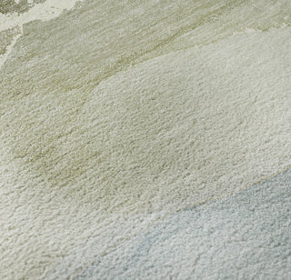 Piper Looms Mayfield Watercolors AMF517 Blue Machine Washable Area Rug Swatch Image