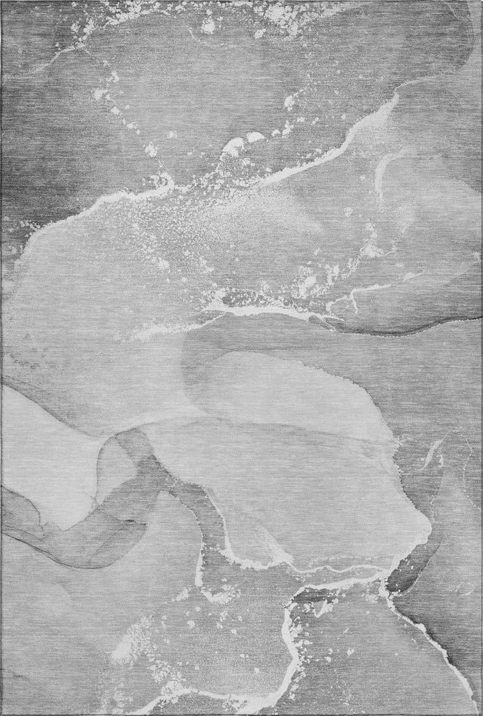 Piper Looms Mayfield Watercolors AMF517 Gray Machine Washable Area Rug main image