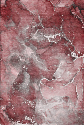 Piper Looms Mayfield Watercolors AMF518 Merlot Machine Washable Area Rug main image