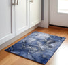 Piper Looms Mayfield Watercolors AMF518 Navy Machine Washable Area Rug Scatter Lifestyle Image Feature