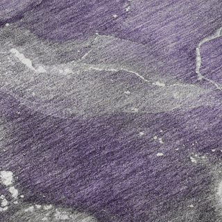 Piper Looms Mayfield Watercolors AMF518 Purple Machine Washable Area Rug Swatch Image