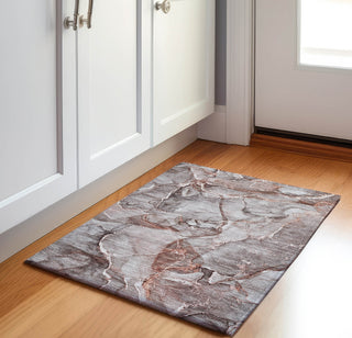 Piper Looms Mayfield Watercolors AMF519 Gray Machine Washable Area Rug Scatter Lifestyle Image Feature