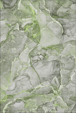 Piper Looms Mayfield Watercolors AMF519 Green Machine Washable Area Rug main image