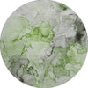 Piper Looms Mayfield Watercolors AMF520 Green Machine Washable Area Rug Round Main Image