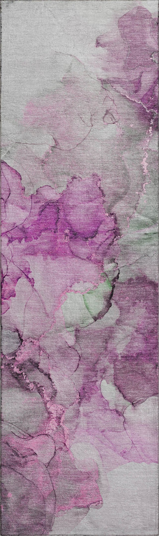 Piper Looms Mayfield Watercolors AMF520 Pink Machine Washable Area Rug Runner Main Image