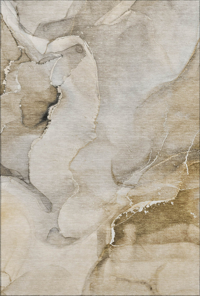 Piper Looms Mayfield Watercolors AMF521 Beige Machine Washable Area Rug main image