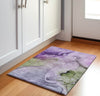 Piper Looms Mayfield Watercolors AMF521 Purple Machine Washable Area Rug Scatter Lifestyle Image Feature
