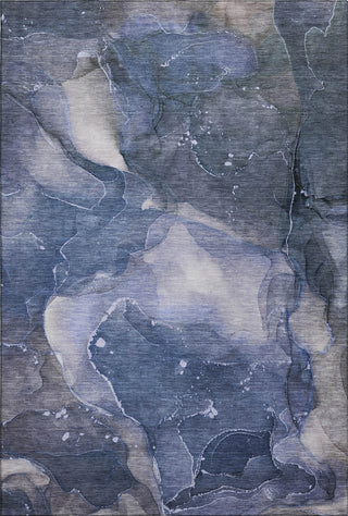 Piper Looms Mayfield Watercolors AMF522 Blue Machine Washable Area Rug main image
