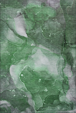 Piper Looms Mayfield Watercolors AMF522 Emerald Machine Washable Area Rug main image