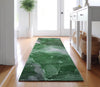 Piper Looms Mayfield Watercolors AMF522 Emerald Machine Washable Area Rug Runner Lifestyle Image Feature