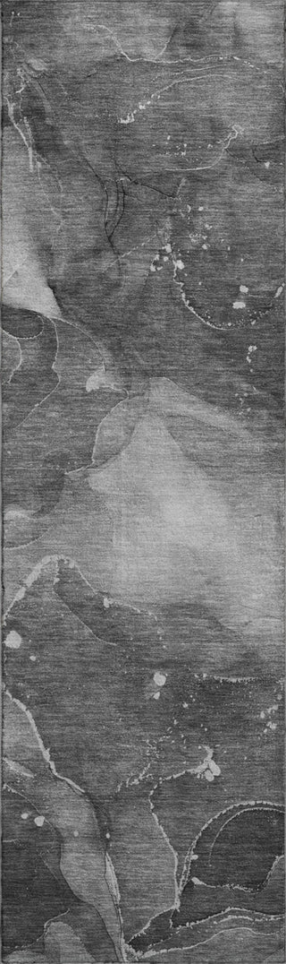 Piper Looms Mayfield Watercolors AMF522 Gray Machine Washable Area Rug Runner Main Image