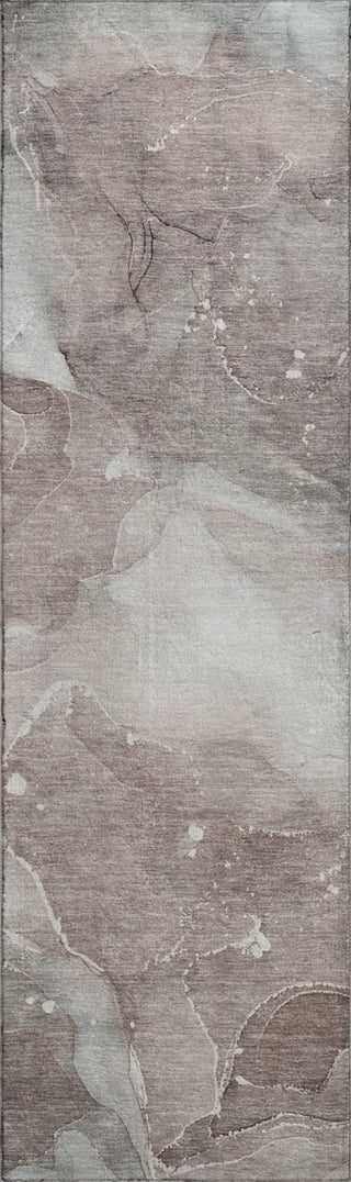 Piper Looms Mayfield Watercolors AMF522 Taupe Machine Washable Area Rug Runner Main Image