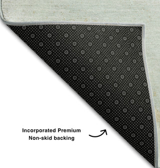 Piper Looms Mayfield Watercolors AMF523 Sky Machine Washable Area Rug Backing Image