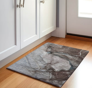 Piper Looms Mayfield Watercolors AMF524 Taupe Machine Washable Area Rug Scatter Lifestyle Image Feature