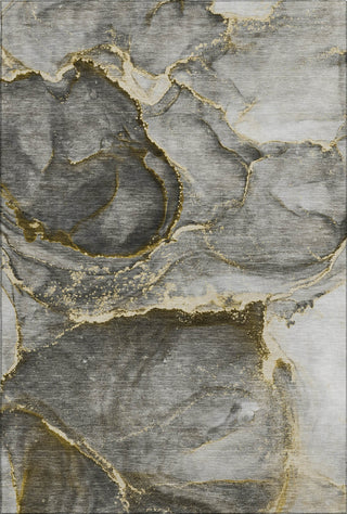 Piper Looms Mayfield Watercolors AMF525 Gold Machine Washable Area Rug main image