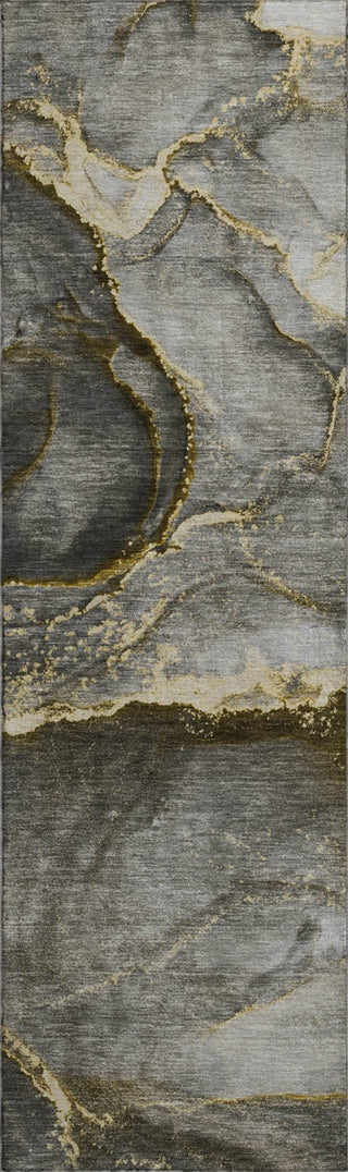 Piper Looms Mayfield Watercolors AMF525 Gold Machine Washable Area Rug Runner Main Image